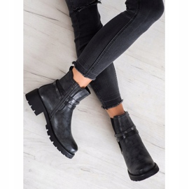 Super Me Ouvriers du cuir écologique le noir 2