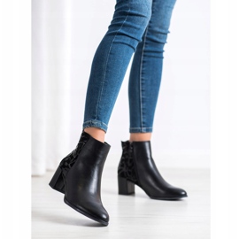 Sergio Leone Bottes chaudes avec un motif le noir 4