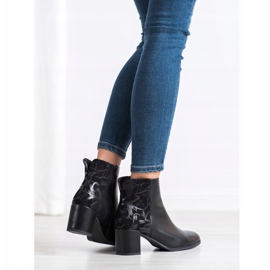 Sergio Leone Bottes chaudes avec un motif le noir 3