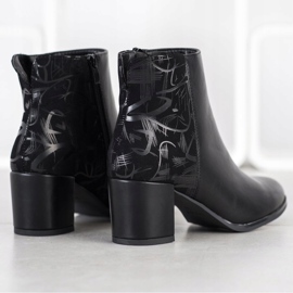 Sergio Leone Bottes chaudes avec un motif le noir 1