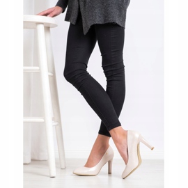 Goodin Escarpins à talons hauts beige 2 Goodin Escarpins à talons hauts beige 2