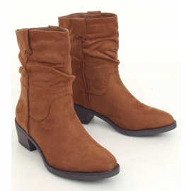 Camel 3345 Bottines à talons camel brun 1