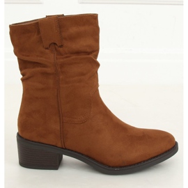 Camel 3345 Bottines à talons camel brun 3