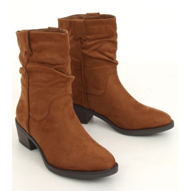 Camel 3345 Bottines à talons camel brun 2