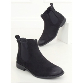 Bottines Chelsea noires pour femmes 8310 Noir 1