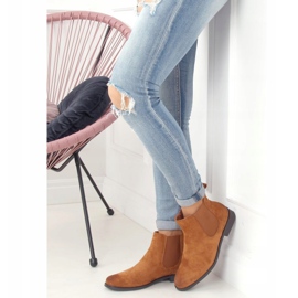 Camel 8310 Bottines Chelsea femme Camel brun multicolore 4