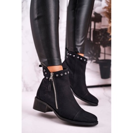 Bottes Chaudes En Daim Pour Femmes Laura Messi Noir 1879 le noir 3
