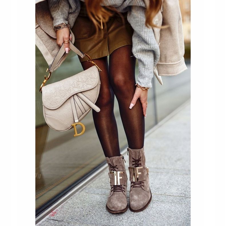 Bottines Femme Nicole Daim Marron Clair 2591 brun 2 Bottines Femme Nicole Daim Marron Clair 2591 brun 2