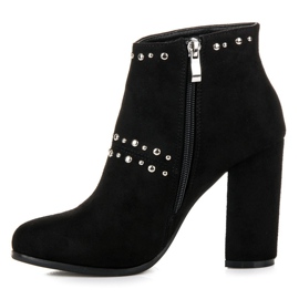 Seastar Bottines en daim sur le poteau noir 3