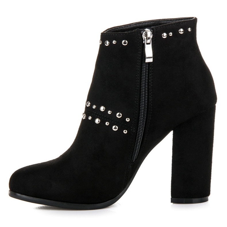 Seastar Bottines en daim sur le poteau le noir 3