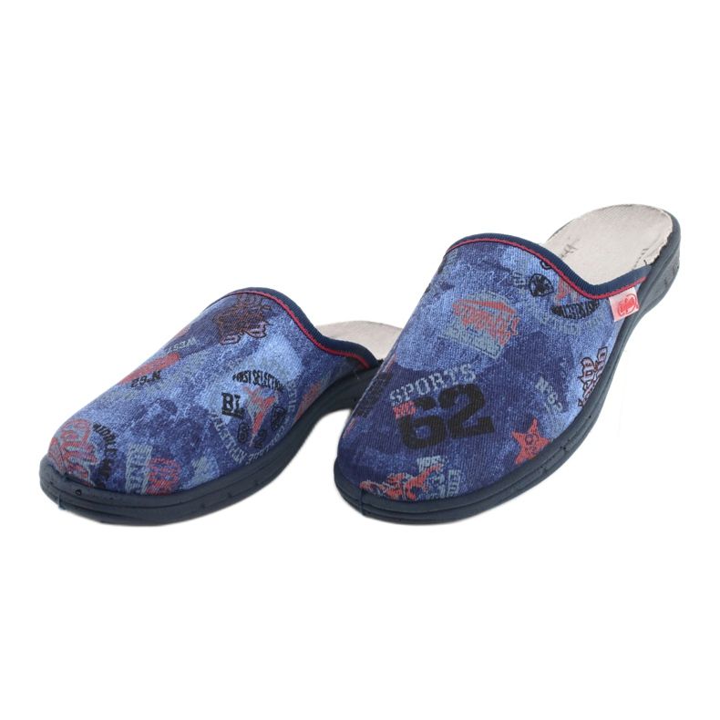 Chaussures enfants colorées Befado 707Y415 rouge bleu 3 Chaussures enfants colorées Befado 707Y415 rouge bleu 3