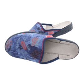 Chaussures enfants colorées Befado 707Y415 rouge bleu 5 Chaussures enfants colorées Befado 707Y415 rouge bleu 5