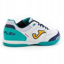 Chaussures de foot Joma Top Flex 2032 Tf M TOPW.2032.TF bleu marine, blanc, vert blanche 1