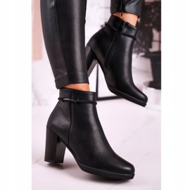 Bottes Chaudes Sur Un Talon Sergio Leone Noir BT306 le noir 2