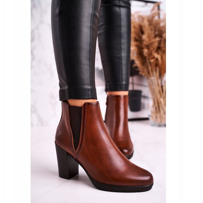 Bottes Chaudes Sur Un Talon Sergio Leone Marron BT311 brun 2 Bottes Chaudes Sur Un Talon Sergio Leone Marron BT311 brun 2