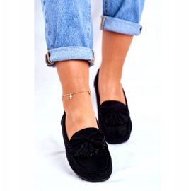EVE Mocassins Femme Daim 20PB35-2003 Noir Donna Mia le noir 2