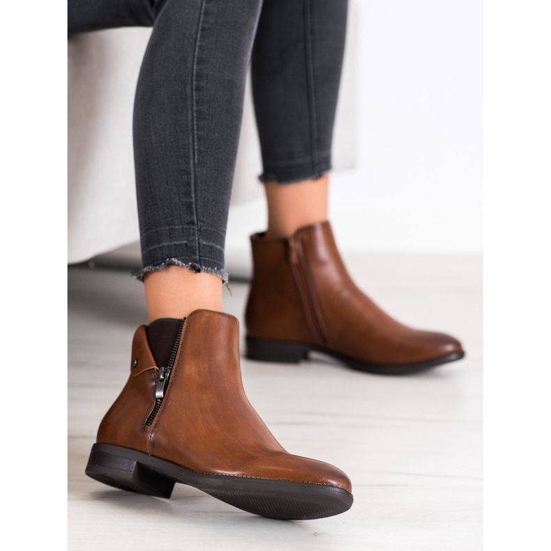 Bottes Sergio Leone classiques brun 1