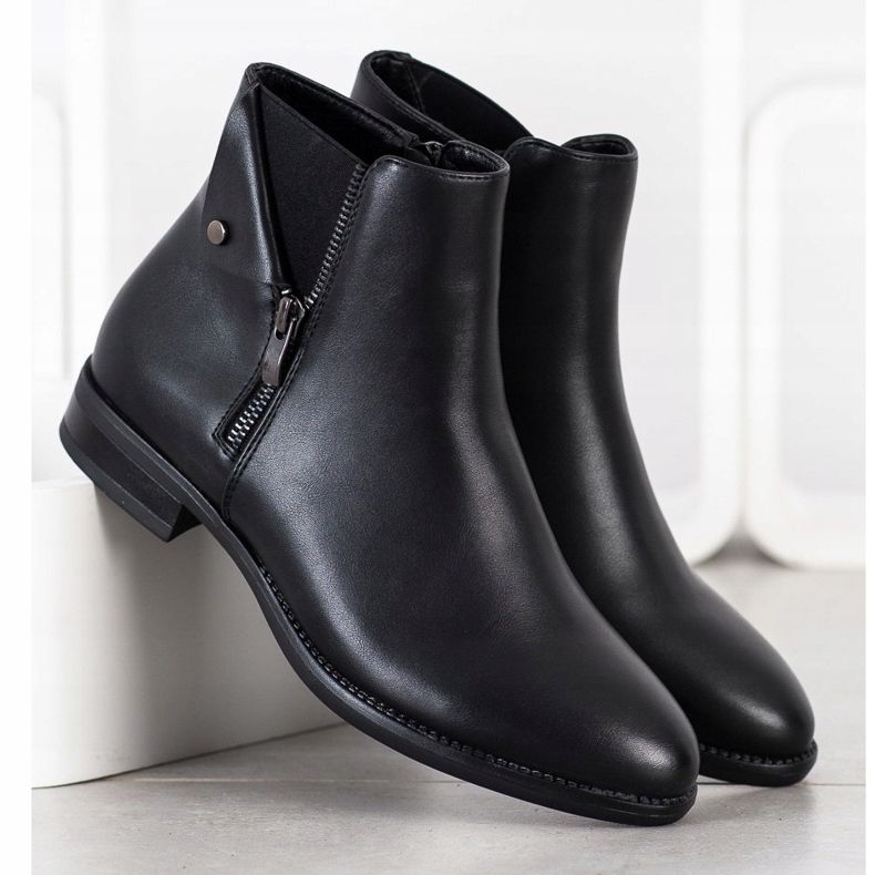 Bottes Sergio Leone classiques le noir 1