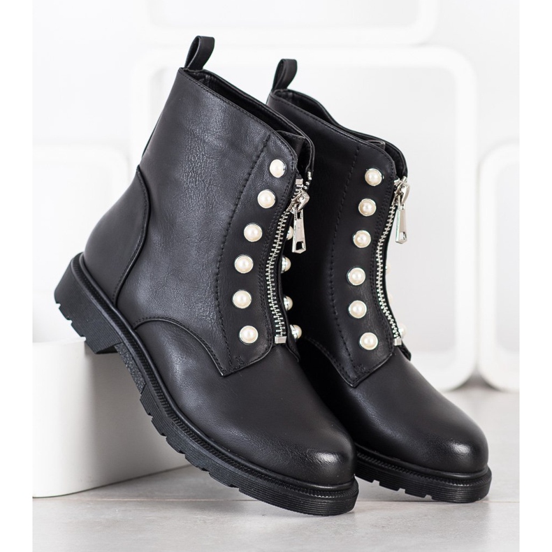 Super Mode Travailleurs avec une fermeture éclair le noir 1