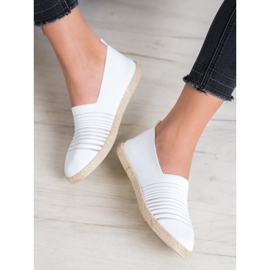 Espadrilles glissantes MCKEYLOR blanc 2