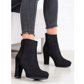 Seastar Bottes à talons hauts le noir 2