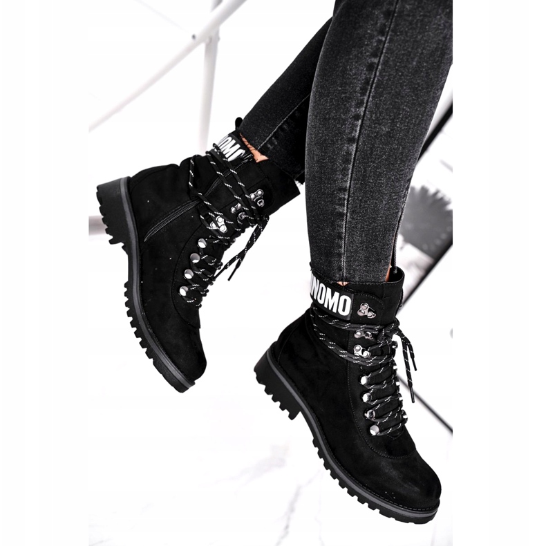 Evento Bottines Timber High Noir 9BT35-1331 Noir Popsi 1