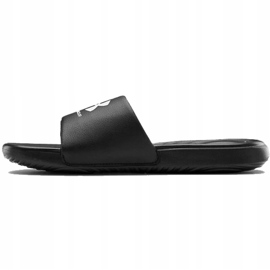 Under Armour Ansa Fix Sl chaussons pour hommes noir et blanc 3023 761 004 le noir le noir 2