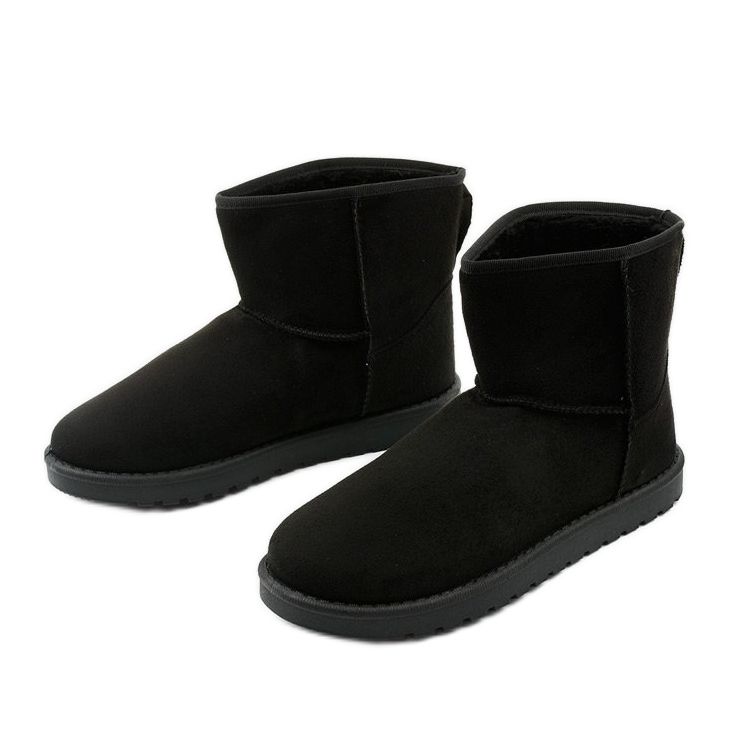 Bottes isolées noires de type émeu Loraven 2