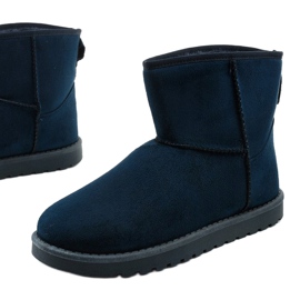 Bottes d'émeu isolées bleues Loraven bleu marine 1
