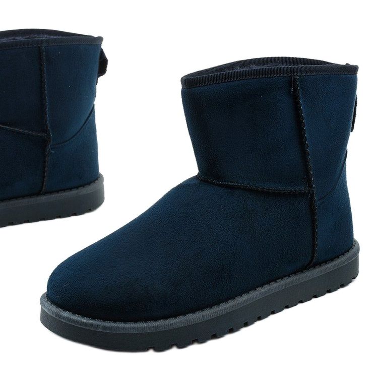 Bottes d'émeu isolées bleues Loraven bleu marine 1