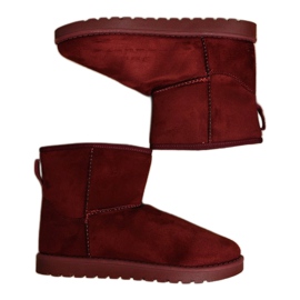 Bottes isolées rouges Loraven emu 5