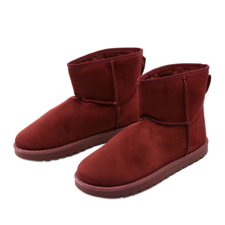 Bottes isolées rouges Loraven emu 2