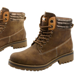 Bottines à lacets kaki avec doublure Halitta 1 Bottines à lacets kaki avec doublure Halitta 1