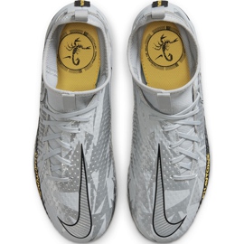 Nike Phantom Gt Scorpion Academy Dynamic Fit FG / MG Junior DA2287 001 chaussures de football gris argent gris 1
