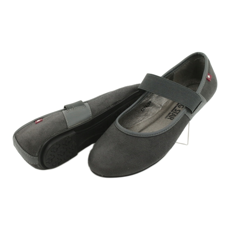 Ballerines Big Star gris 3
