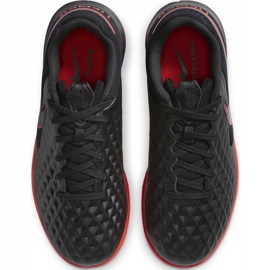 Chaussure de football Nike Tiempo Legend 8 Academy Ic Junior AT5735 060 noir, rouge noir 1