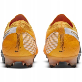 Chaussure de football Nike Mercurial Vapor 13 Elite Fg AQ4176 801 jaune, noir, blanc jaune 5