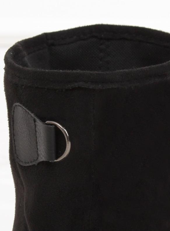 Bottes noires pour femmes J19-97 Black Ii Quality le noir 1