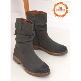 Gris Bottes grises pour femmes 6981 Gris 1