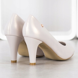 Goodin Escarpins décontractés blanc multicolore 2