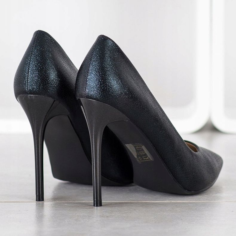 Goodin talons hauts à la mode le noir 2