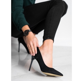Goodin talons hauts à la mode le noir 3