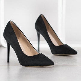 Goodin talons hauts à la mode le noir 1