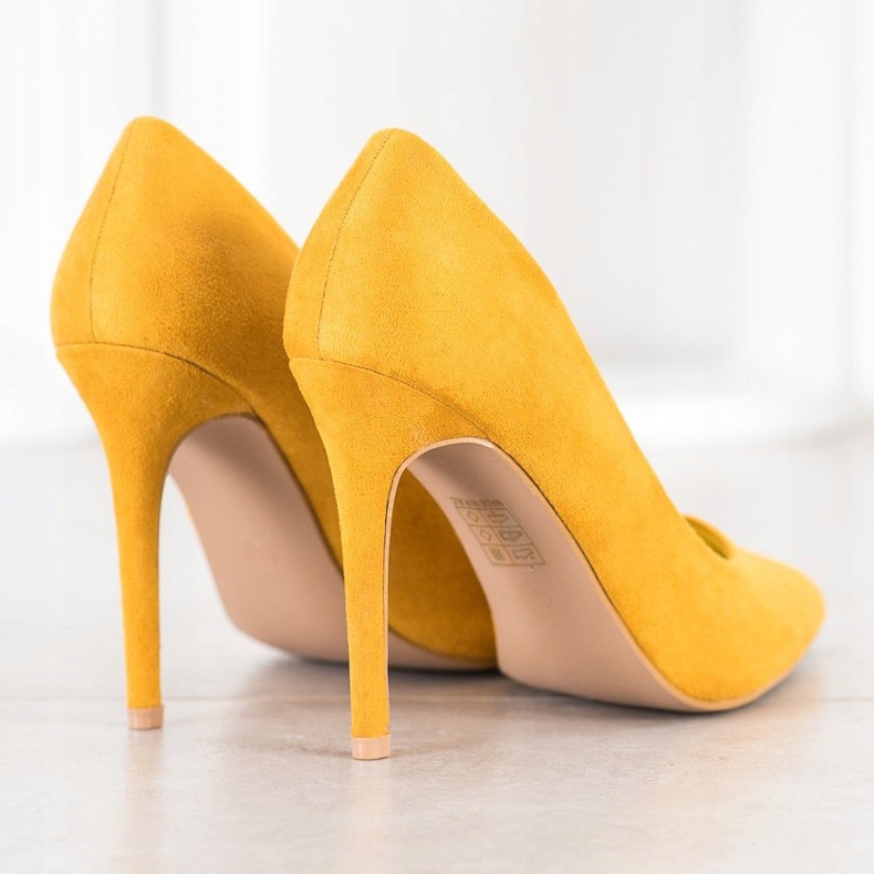 Renda Talons en daim jaune 1 Renda Talons en daim jaune 1