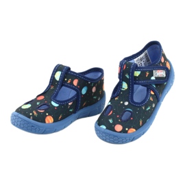 Chaussures enfant Befado 533P011 bleu marin bleu multicolore 3