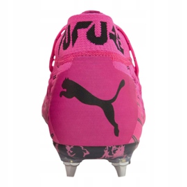 Chaussures de foot Puma Future 6.1 Netfit Mx Sg M 106178-03 multicolore rose 1