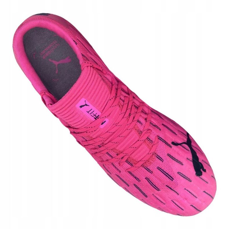 Chaussures de foot Puma Future 6.1 Netfit Low Fg / Ag M 106182-03 multicolore rose 2