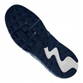 Nike Air Max Excee Gs Jr CD6894-400 blanche bleu marin 1