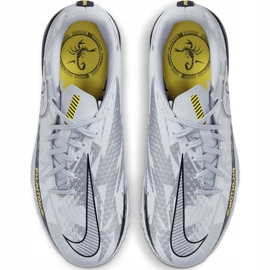 Nike Phantom Gt Scorpion Academy Tf Junior DA2282 001 chaussures de football argent argent 1