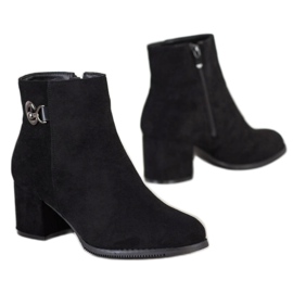J. Star Bottes à talons hauts le noir 1